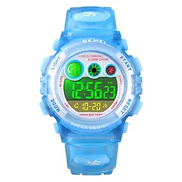 Дитячий наручний годинникSkmei 1451 Light Blue, 1451LTBU (15961) - мініатюра 2