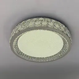 Стильна стельова LED-люстра для вітальні Linisoln 3218-500 CH хром 140 Вт до 18 м2 - мініатюра 4