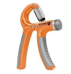 Еспандер кистьовий Power System PS-4021 з регульованим навантаженням 10-40 кг Power Hand Grip Orange (PS-4021_Orange) - мініатюра 1