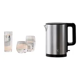 Електрочайник Viaomi Large Capacity Electric Kettle 1800 Вт сріблястий