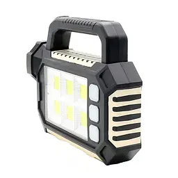 Ліхтарик з соняною панелю світлодіодний Solar HS-8029 USB 2в1 акумуляторний 3 режими - мініатюра 3