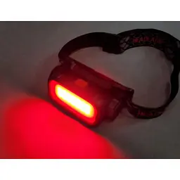 Налобний ліхтар Bailong BL-008 акумуляторний із червоним світлом СОВ CREE вологозахист micro USB - мініатюра 2