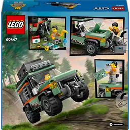 Конструктор LEGO City Позашляхова гірська вантажівка 4x4, 221 деталь (60447) - мініатюра 2