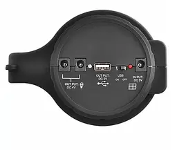 Потужний ліхтар Yajia YJ-2886 5W+2SMD + Powerbank (2хOUT4V) + ЗУ220В + 3 режими - мініатюра 4