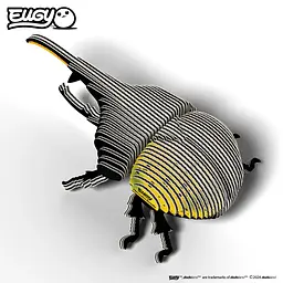 Збірна 3Д модель Eugy Зоопарк Жук-геркулес (XEG-112) - мініатюра 2
