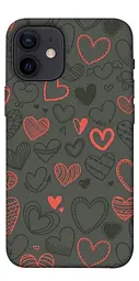 Чохол Demsky Милі серця для Apple iPhone 12 mini (5.4)