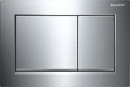 Клавіша змиву Geberit Omega30 хром глянець 115.080.KH.1, Хром