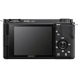 Бездзеркальний фотоапарат Sony ZV-E10 Body Black (ILCZVE10B.CEC) UA [115275] - мініатюра 2