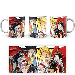 Кухоль GeekLand Моя геройська академія My Hero Academia Герої проти Ліги лиходіїв MHA 02.532 330 мл білий - мініатюра 3