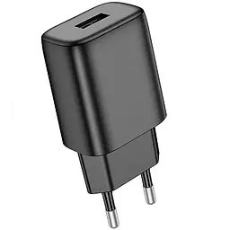 МЗП Hoco C134A Solid 12W (1USB-A) Black