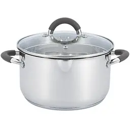 Каструля Gusto Silicon handles 20 см 3,6 л (GT-1102-20)