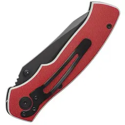 Ніж складаний туристичний ручка з металевими вставками 194 мм INTERTOOL HT-0595 - мініатюра 4