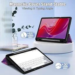 Чохол TPUCristal Pen holder Lenovo Tab M11 Xiaoxin Pad 2024 11 Галактика - мініатюра 4