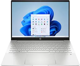 Ноутбук HP Pavilion Plus 14-eh1007ua 14' 2.2K IPS AG, Intel i5-1335U, 16GB, F512GB, NVD550-2, DOS, сріблястий (825D8EA)