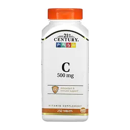 Вітамін C, C 500 mg - 250 tabs