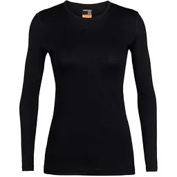 Термокофта Icebreaker 200 Oasis LS Crewe Wmn Black M (1052-104 375 001 M)