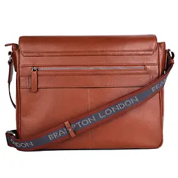 Сумка Brampton London Emissary Tan (64403 TAN) - мініатюра 4