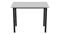 Стіл універсальний Knap Ferrum-decor 750x1200x600 Чорний метал ДСП Білий 16 мм (FRD-106346) - мініатюра 6