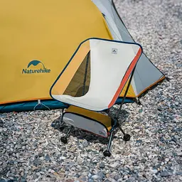 Туристичне розкладне крісло Naturehike YL08 NH20JJ027 (Біло-жовтогарячий) - мініатюра 5