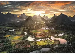 Пазл Clementoni High Quality Collection: Китайський краєвид (High Quality Collection - View of China at Sunset Puzzle - 2000 pcs.), 2000 ел. (32564) - мініатюра 2
