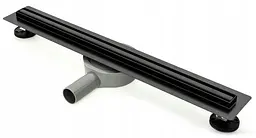 Душовий канал Rea Neo Slim Pro 50 см black REA-G6992 - мініатюра 2