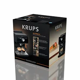 Кавоварка ріжкова Authentic C50 2л, мелена, ручний капучинатор, 15 бар, чорний Krups kuh0015268 - мініатюра 9
