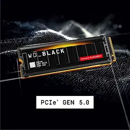 Накопичувач SSD Western Digital m.2 NVMe 1TB WD Black SN8100 PCIe 5.0x4 (WDS100T1XHM-00CMT0) - мініатюра 7