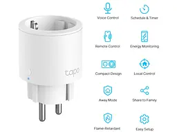 Інтелектуальна розетка TP-LINK Tapo P115 1-pack - мініатюра 2