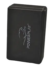 Блоки для йоги PowerPlay 4006 Yoga Brick EVA 2 шт Чорні (PP_4006_Black_2in) - мініатюра 3