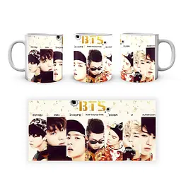 Кружка GeekLand Bangtan Boys BTS Портрети учасників з іменами CP 04.479.644 - мініатюра 4