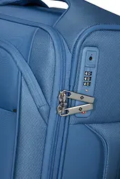 Валіза 55 См Samsonite RE-LITE CAPRI BLUE 55x40x22(25) KQ8*01005 - мініатюра 5
