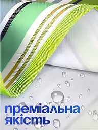Водостійкий універсальний килимок для пляжу і пікніка, зі збільшеною підстилкою 200x200 см, Зелений у клітинку (1659146543) - мініатюра 8