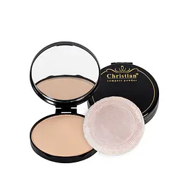Пудра для обличчя Christian Compat Powder Black DM-406 №04 Медово-бежевий