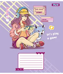 Набір зошитів 1 Вересня Anime girl А5 в косу лінію 12 аркушів 25 шт. (767199) - мініатюра 4