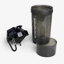 Шейкер Smart Shake Original2GO 800 мл, Gunsmoke Black - мініатюра 2
