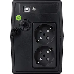 Пристрій безперебійного живлення Prologix 800 480W USB (PLPU800VA2LED) - мініатюра 4