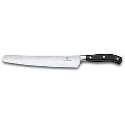 Кухонный нож Victorinox Grand Maitre Bread лезвие 26см мин. для хлеба с черн. ручкой в ​​подар.