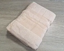 Турецький бамбуковий махровий рушник Zeron 50х90 Bamboo Peach