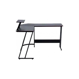 Геймерський комп'ютерний стіл GT Racer T-1741 (130x130x45x73) Black - мініатюра 2