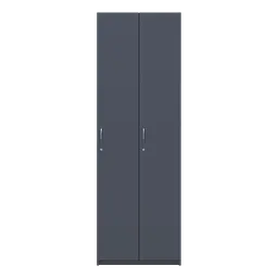 Роздягальня Doros 2-х секційна Графіт 2 ДСП 60х52х180 (40512886) - мініатюра 3