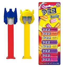 Диспенсер з цукерками Pez Transformers Optimus Prime 67.8г - мініатюра 4