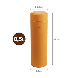 Термос Fiskars On-the-go 0.5 л, колір помаранчевий (1078698) - мініатюра 2