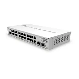 Комутатор Cloud Router Switch CRS326-24G-2S+IN MikroTiK teh0018173 - мініатюра 3