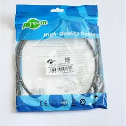 Кабель ATcom USB 2.0 AM/MicroUSB 5P 0.8m ferrite black (9174) - мініатюра 3