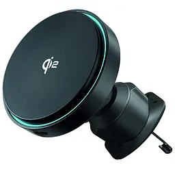 Автомобільний тримач з Бездротовим ЗП Proove Light Circle Qi2 15W