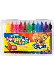 Набір олівців 12 кол. COLORINO для обличчя (32650PTR)