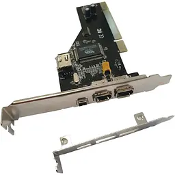 Контролер PCI-1394 FireWire 2+1port з кабелем VIA chipset