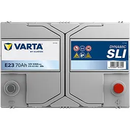 Акумулятор Varta Dynamic SLI 12В 70Аг 630А (EN) R+ (570412063) - мініатюра 5