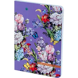 Книга записна A5 Axent OS Secret Garden 80 аркушів клітка (8700-10-A-OS) - мініатюра 2