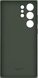 Оригінальний шкіряний чохол Leather Case для Samsung Galaxy S23 Ultra (S918) Green EF-VS918LGEGRU - мініатюра 7